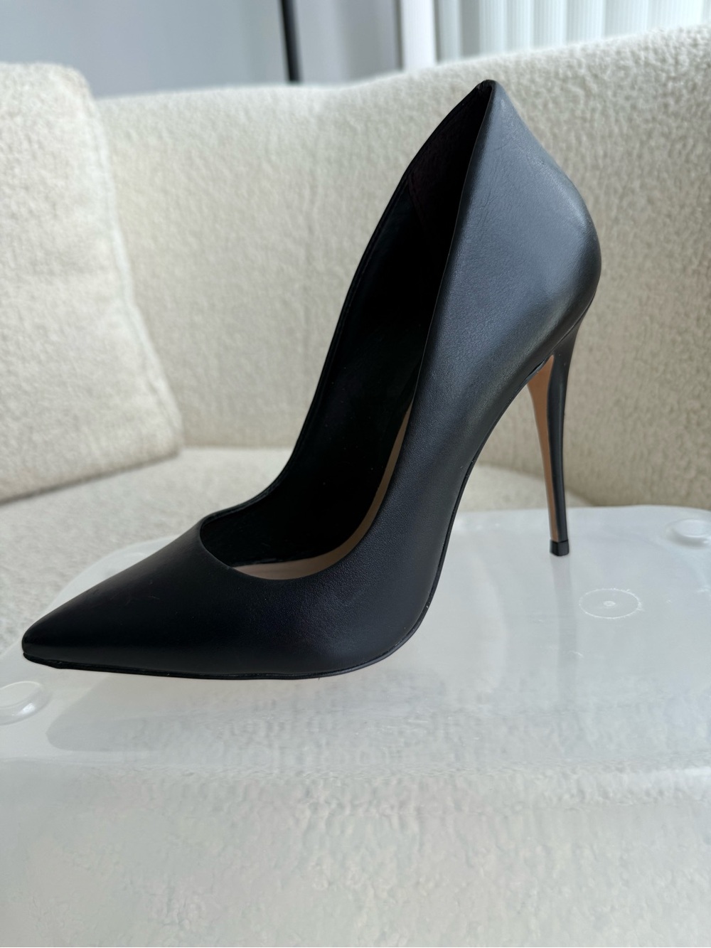 Aldo Black Pointed-Toe Stiletto Pump